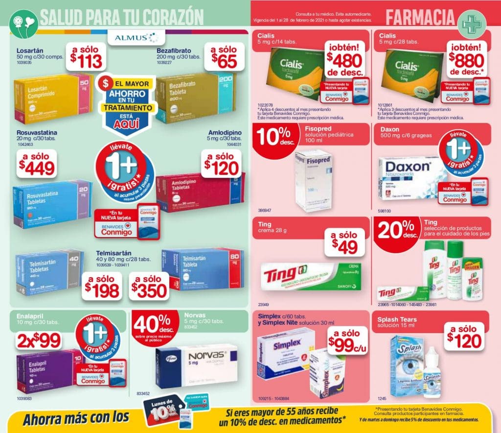 Farmacias Benavides: Folleto de ofertas febrero de 2021 11