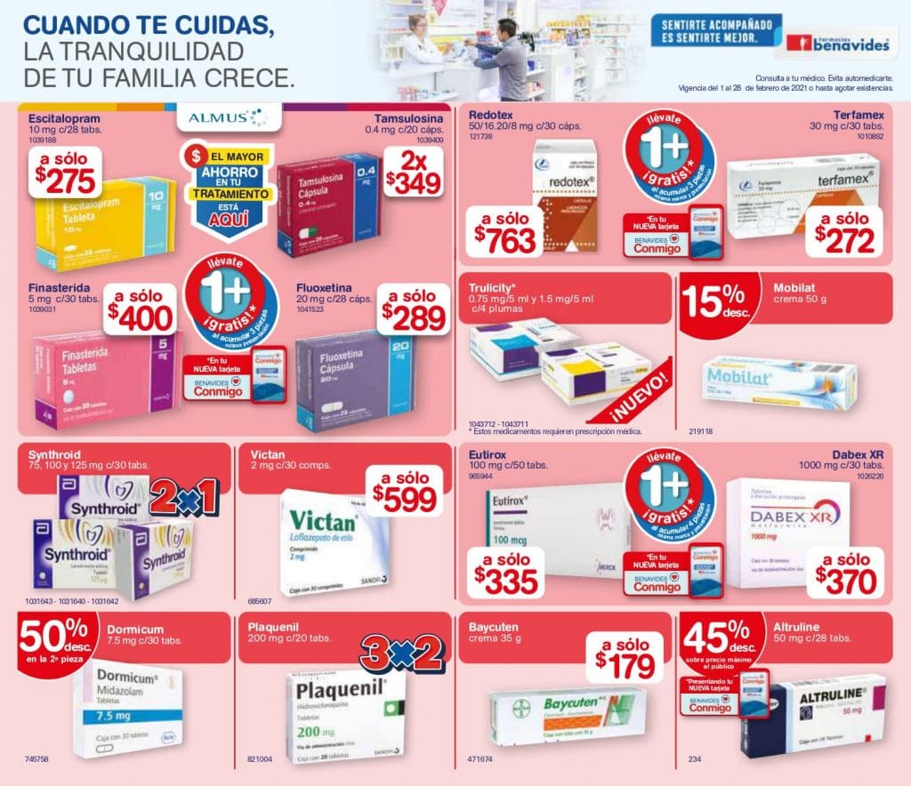 Farmacias Benavides: Folleto de ofertas febrero de 2021 12