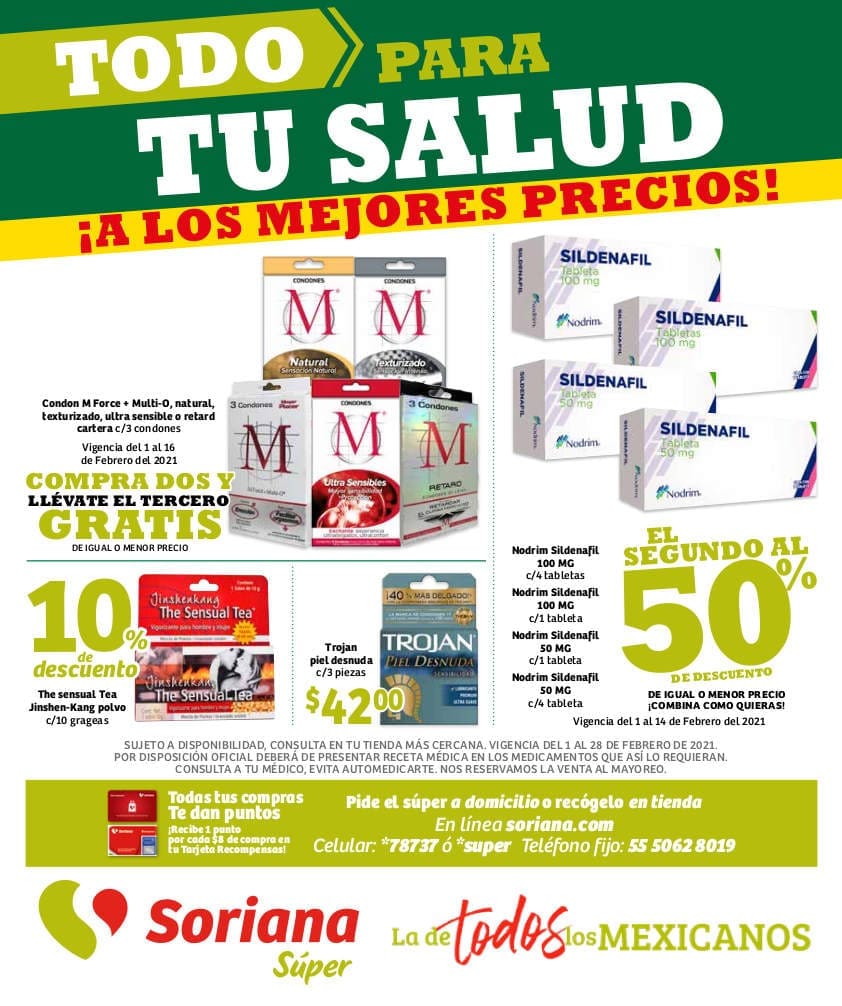 Soriana Super Folleto Farmacia Todo para tu Salud Febrero 2021 25