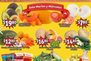 Folleto Soriana Mercado en frutas y verduras 2 al 4 de febrero 2021