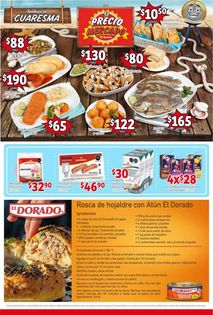 Folleto Soriana Mercado Ofertas de Cuaresma del 2 al 11 de marzo 2021 14
