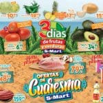 Folleto S-Mart frutas y verduras del 2 al 4 de marzo 2021