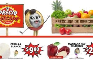 Frutas y Verduras Soriana Mercado del 30 al 31 de marzo 2021