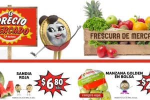 Folleto Soriana Mercado frutas y verduras 6 al 8 de abril 2021