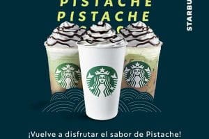 Starbucks: Cupón 2×1 en bebidas pistache mocha