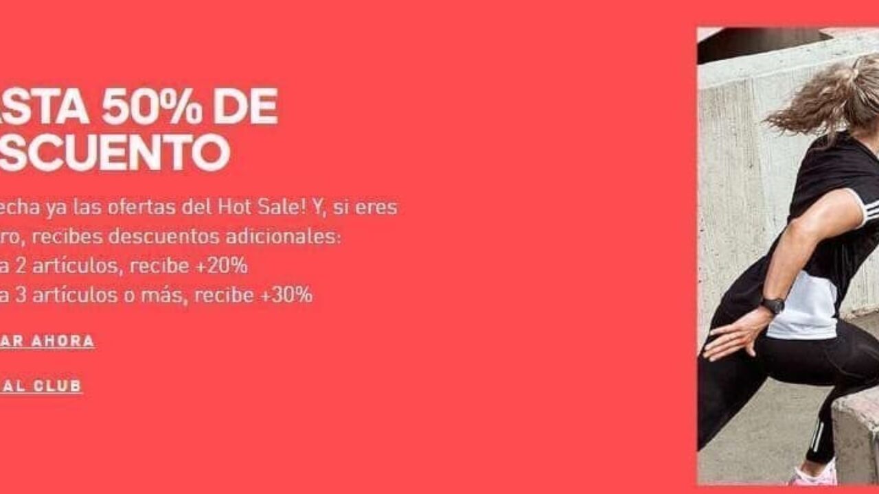 Ofertas Adidas Hot Sale 2021: Hasta 50% de descuento