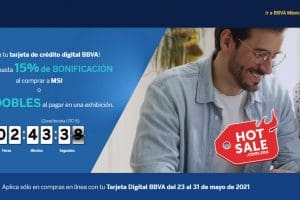 BBVA Bancomer Hot Sale 2021: 15% de bonificación o puntos dobles