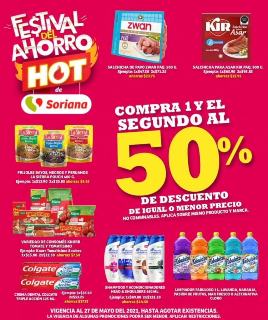 Folleto Soriana Hot Sale Días Rendidores 27 de mayo 2021 3