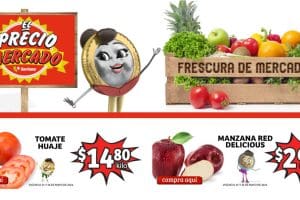 Folleto Soriana Mercado frutas y verduras 25 al 27 de mayo 2021