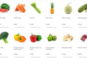 Folleto Tianguis Bodega Aurrerá frutas y verduras 21 al 24 de junio 2021
