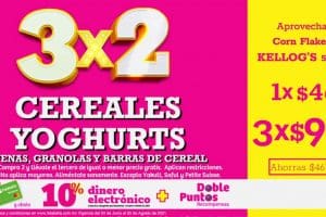 Julio Regalado 2021 Soriana: 3×2 en cereales y yoghurts