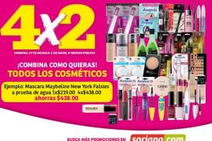 Soriana Julio Regalado 2021: 4×2 en todos los cosméticos