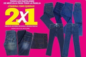 Julio Regalado 2021: 2×1 en todos los Pantalones de Mezclilla