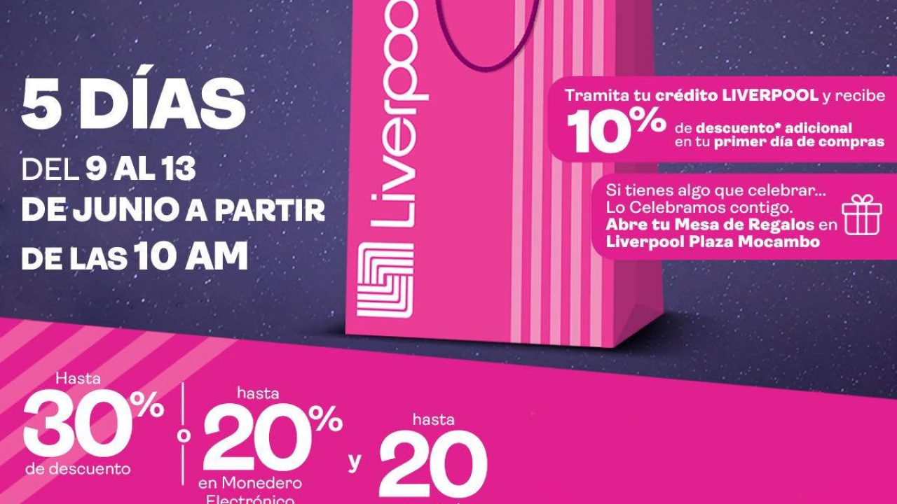 Venta Nocturna Liverpool Dia Del Padre 9 Al 13 De Junio 2021