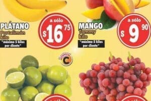 Ofertas Casa Ley frutas y verduras 13 y 14 de julio 2021