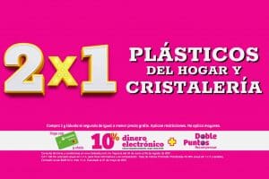 Soriana Julio Regalado 2021: 2×1 en plásticos del hogar y cristalería