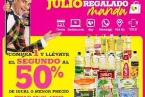 Julio Regalado 2021: Frijol, arroz y aceite segundo al 50% de descuento