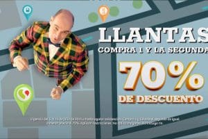 Julio Regalado 2021: Llantas al 70% de descuento en segunda compra