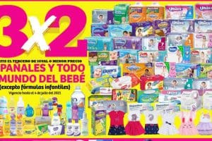 Soriana Julio Regalado 2021: 3×2 en pañales y bebés