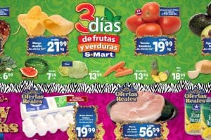 Ofertas SMart frutas y verduras del 6 al 8 de julio 2021