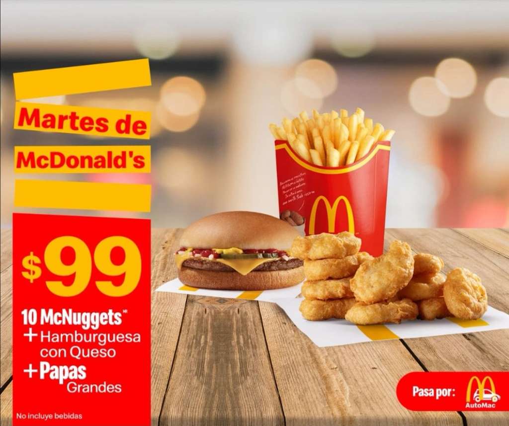 Cupones McDonalds Promociones Martes 14 de septiembre 2021 2