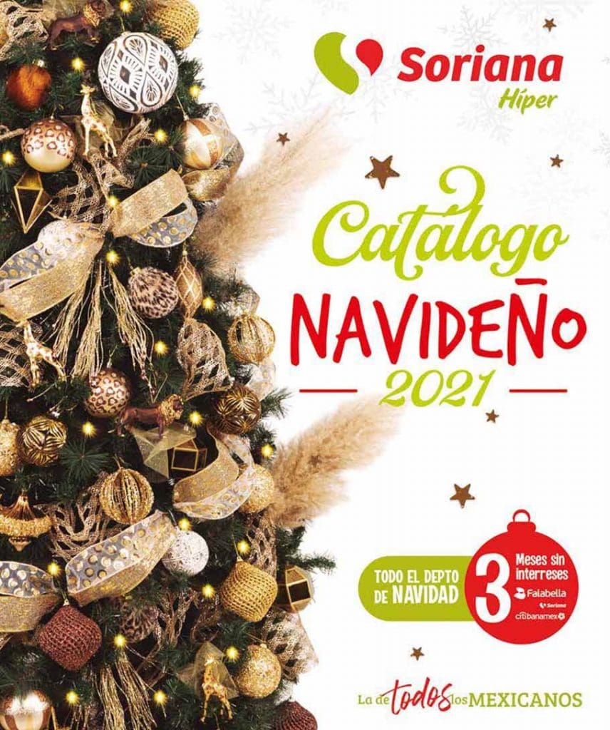 Folleto Soriana Ofertas Árboles de Navidad 2021 1
