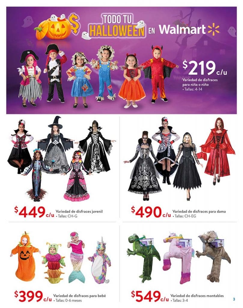 Folleto Walmart Halloween del 15 de octubre al 7 de noviembre 2021 38