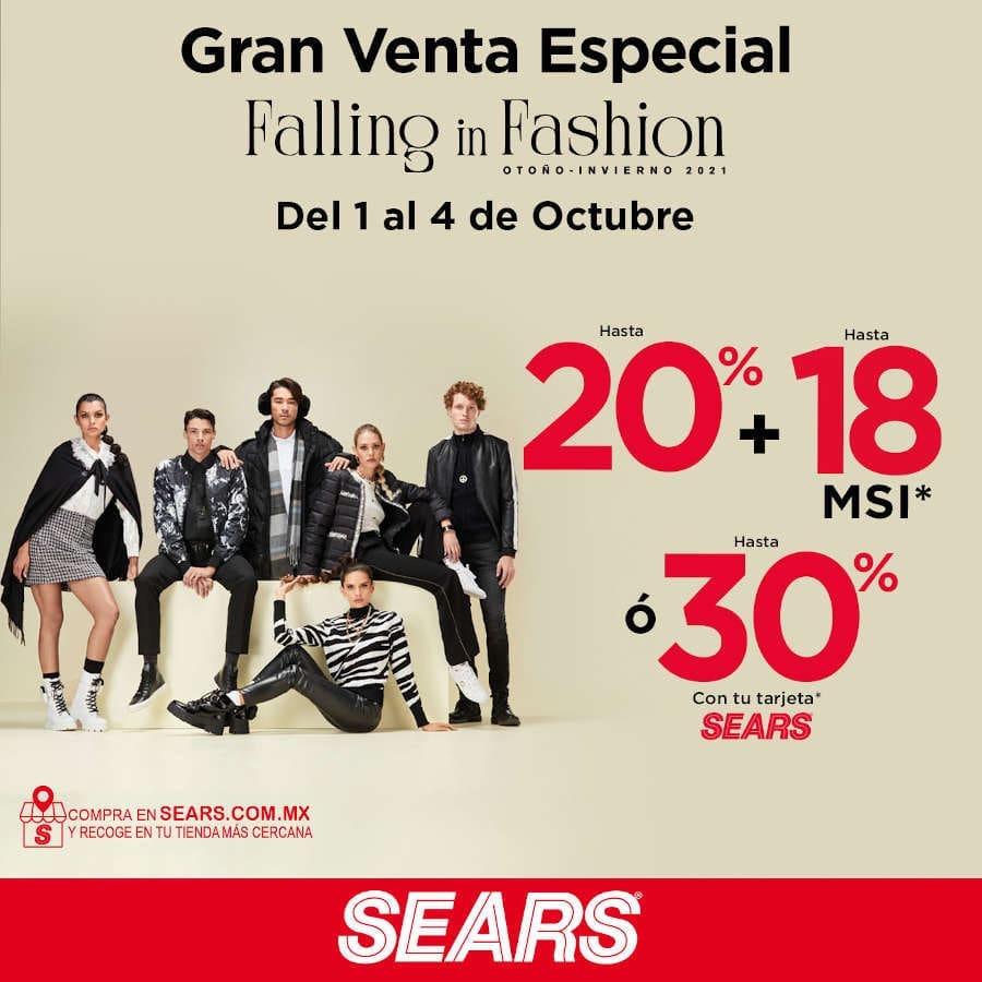 Gran Venta Especial Sears del 1 al 4 de octubre del 2021 2