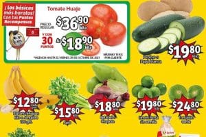 Folleto Soriana Mercado frutas y verduras 26 y 27 de octubre 2021