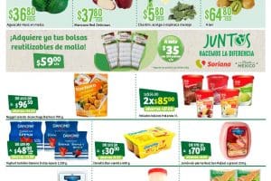 Ofertas Soriana Super carnes frutas y verduras al 1 de noviembre 2021