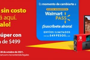 Walmart: Envió Gratis súper Jueves 28 de octubre de 2021