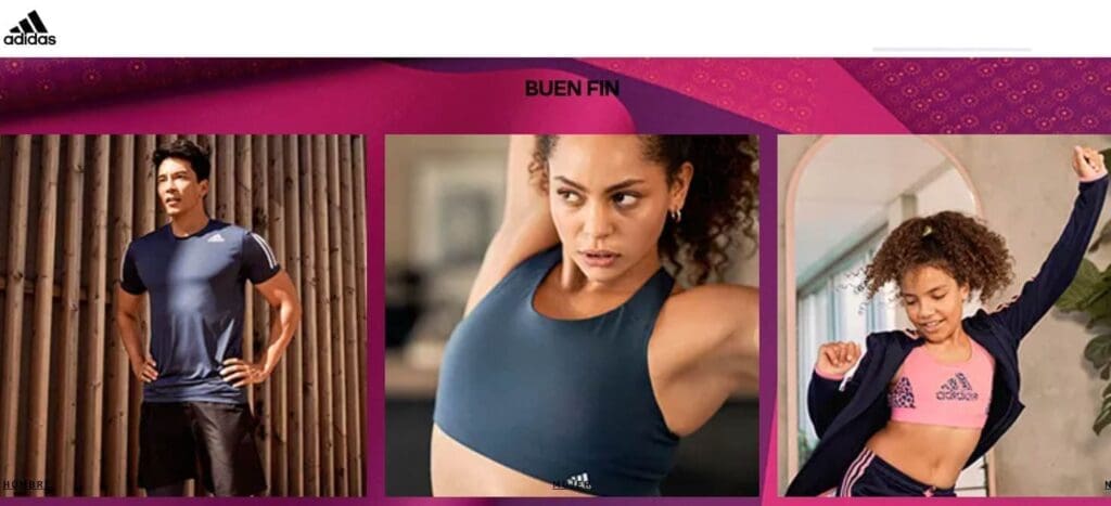 Adidas Buen Fin 2021: hasta 40 % de descuento