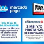 Mercado Pago Buen Fin 2021: Promociones bancarias + cupón de 15% de descuento