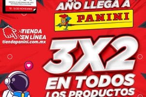 Promociones Panini Buen Fin 2021: 3×2 en todos los productos
