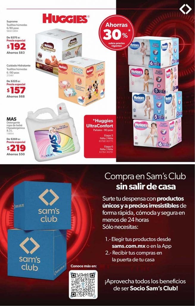 Sams Club Buen Fin Irresistible 2021: Cuponera y folleto de ofertas 86