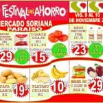 Ofertas Soriana Mercado frutas y verduras 9 al 11 de noviembre 2021