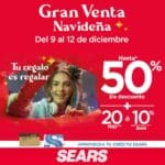 Sears Venta Nocturna Navideña 9 al 12 de diciembre 2021