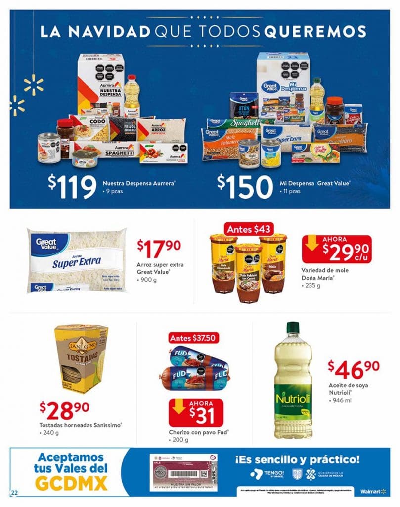 Folleto Walmart Navidad 2021: Ofertas y Promociones 22