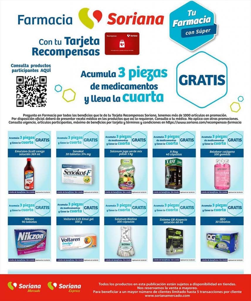 Folleto Soriana Mercado farmacia al 31 de enero 2022 20