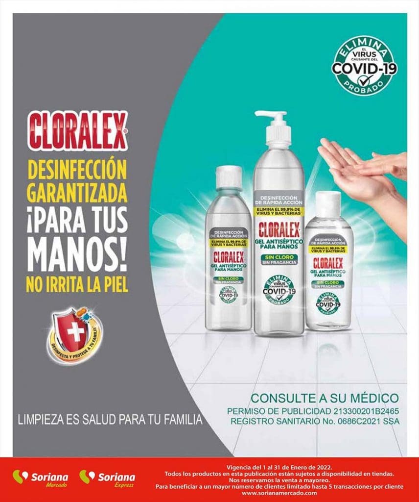 Folleto Soriana Mercado farmacia al 31 de enero 2022 26