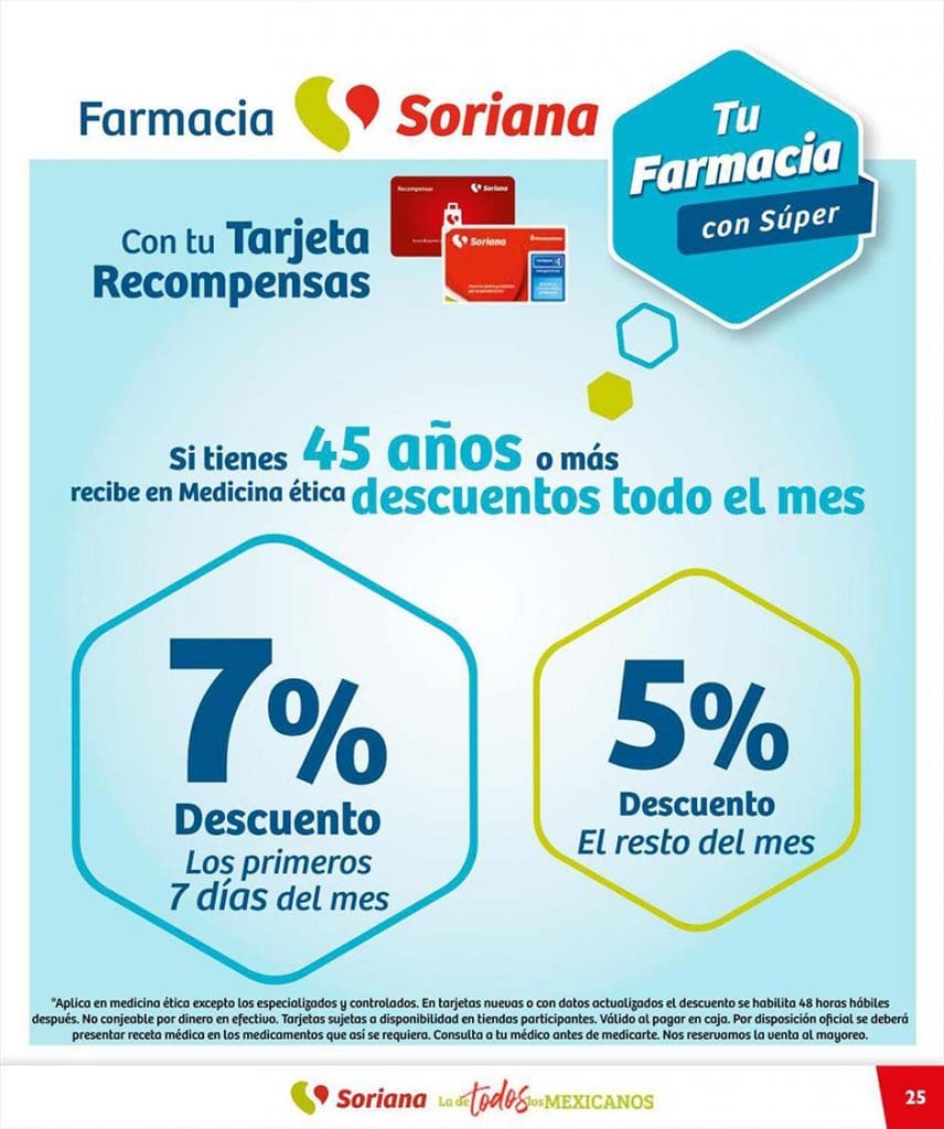 Folleto Soriana ofertas de farmacia y salud 1 al 31 de enero 2022 25