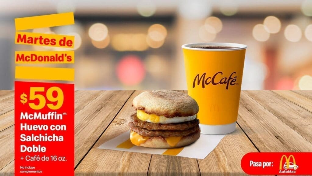 Cupones Martes de McDonalds 22 de febrero 2022