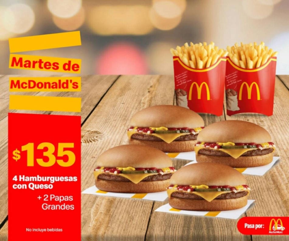 Cupones McDonalds Martes 22 de febrero de 2022 1