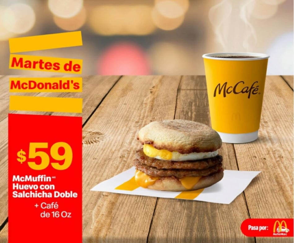 Cupones McDonalds Martes 22 de febrero de 2022 2
