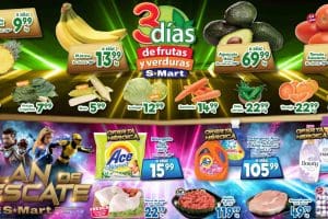 Ofertas SMart frutas y verduras del 15 al 17 de febrero 2021