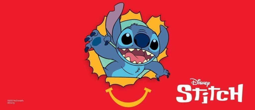 Cajita Feliz McDonalds Juguetes de Stitch 8 muñecos de peluche
