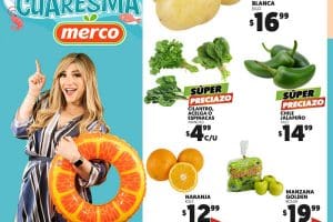 Frutas y Verduras Merco 30 al 31 de marzo 2022
