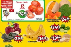 Ofertas Soriana Mercado frutas y verduras 15 y 16 de marzo 2022