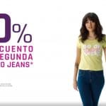Promoción Suburbia Playeras y Jeans segundo a mitad de precio