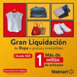 Liquidación Walmart 2022: Precios increíbles en prendas desde $60